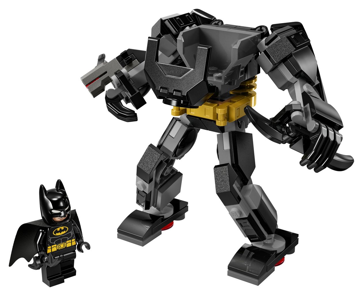 DC Batman Mech Bauset 140 Teile  (Mehrfarbig) 