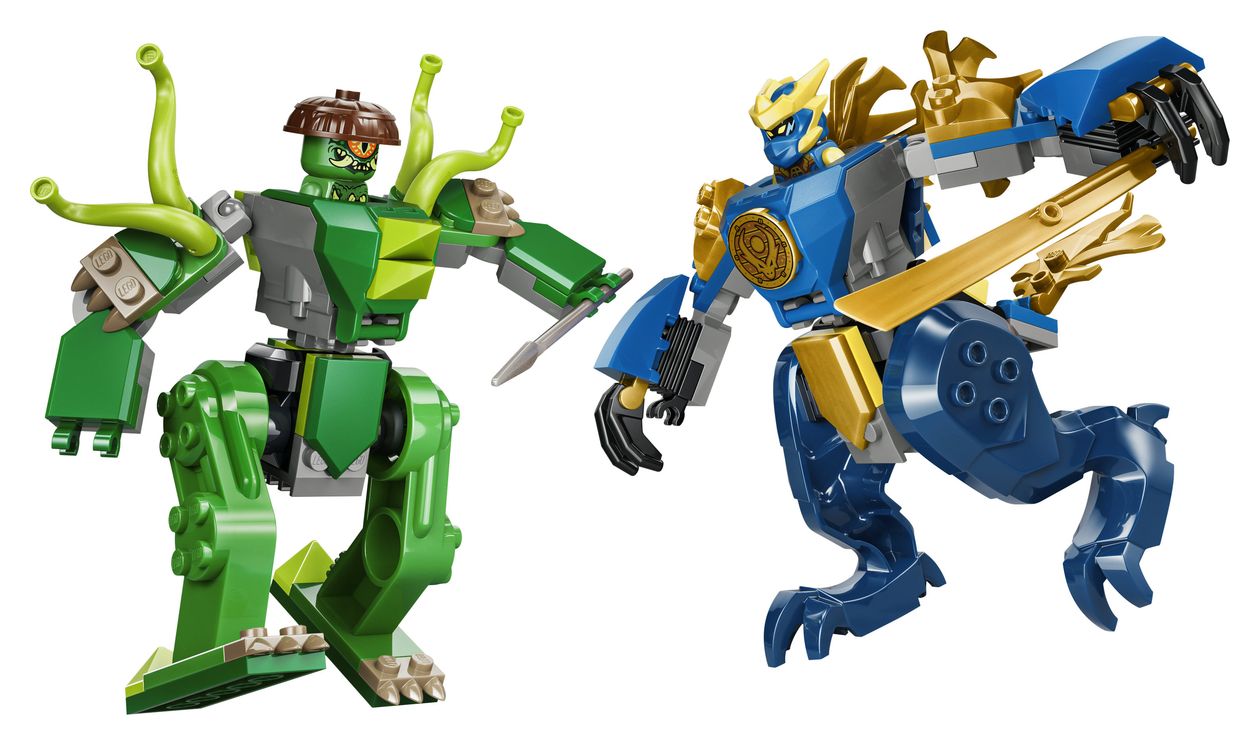 Duell mit Jays Drachen-Mech 