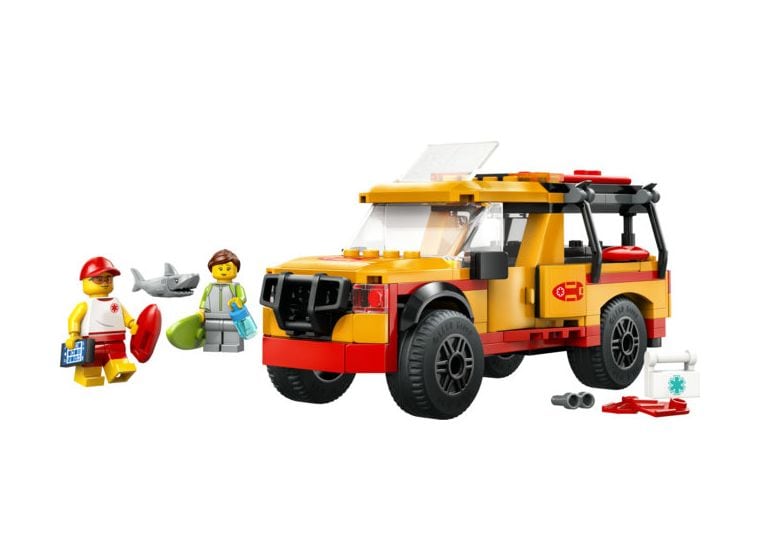 Einsatzfahrzeug der Rettungsschwimmer 