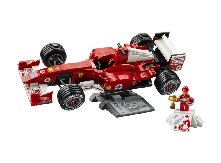 Ferrari F2004 und Michael Schumacher 