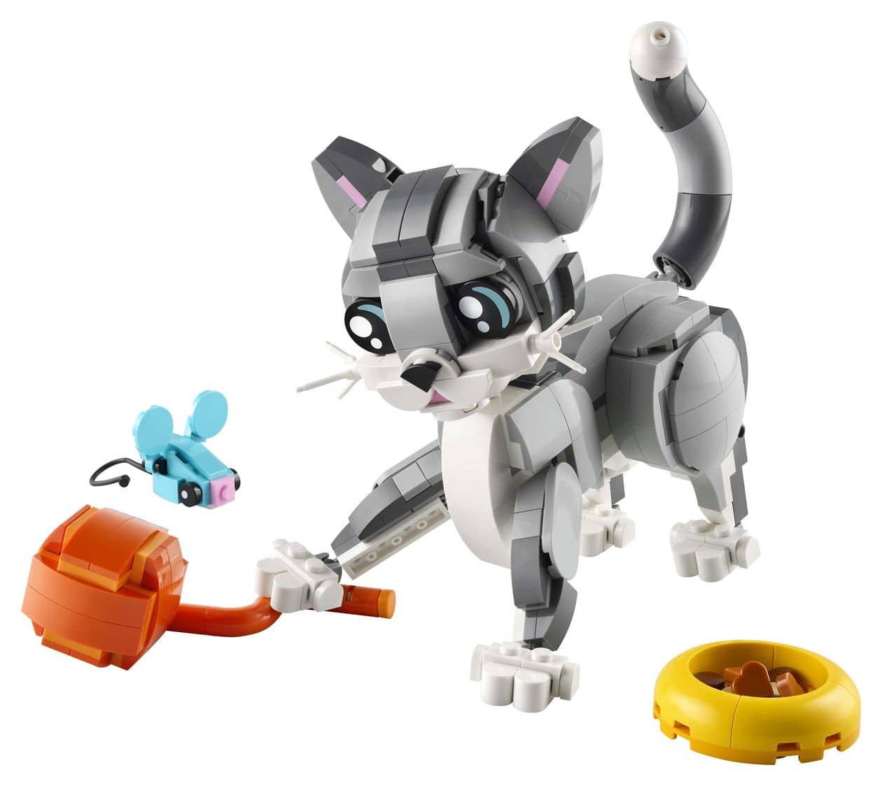 Graue Katze 