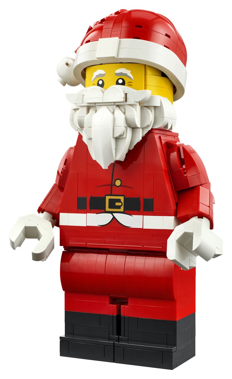 Große Weihnachtsmann-Minifigur 