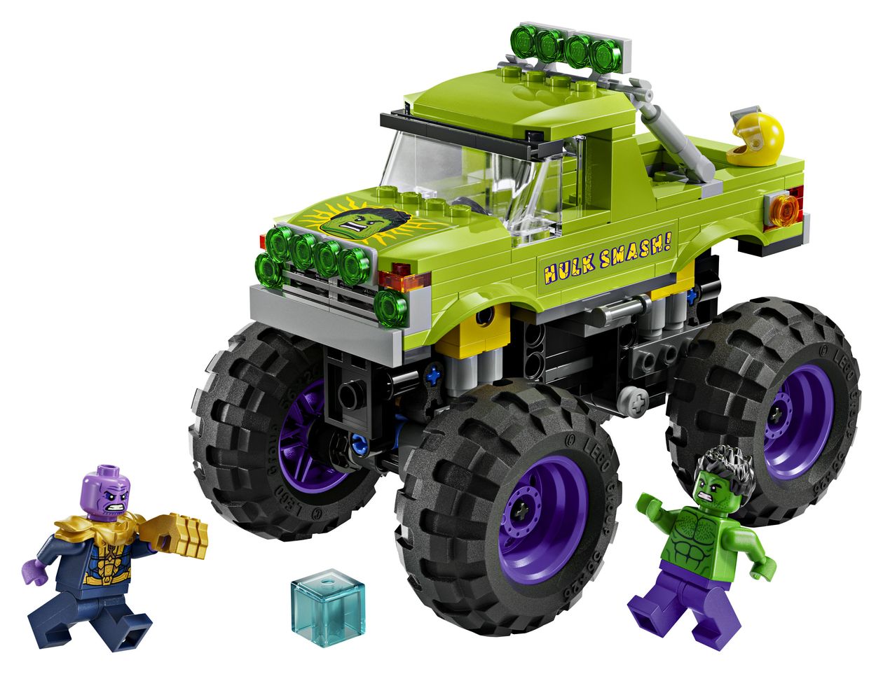 Hulk-Truck vs. Thanos 