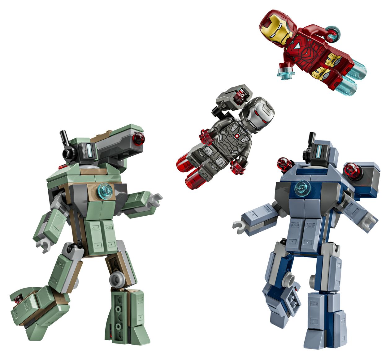 Iron Man & War Machine vs. Hammer-Drohnen 