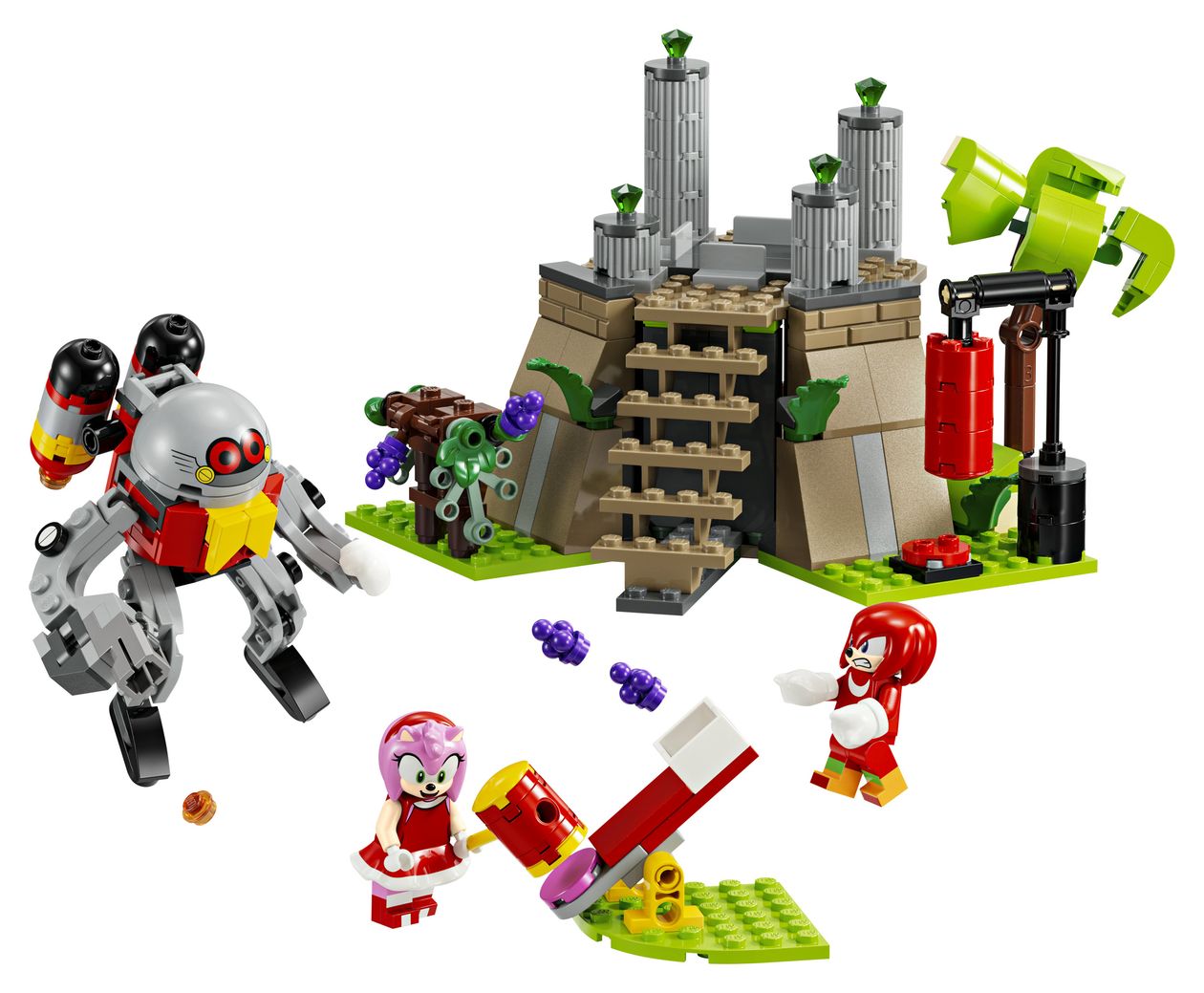 Knuckles und der Schrein des Master Emerald 