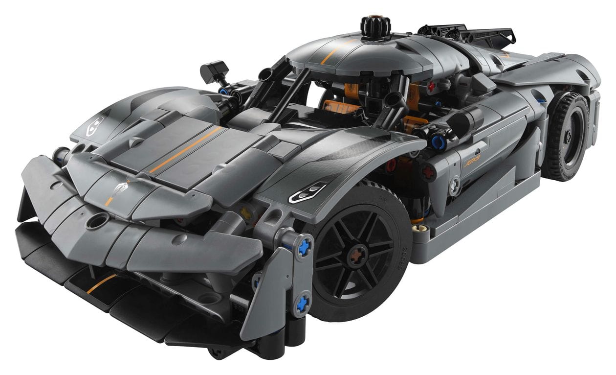 Koenigsegg Jesko Absolut Supersportwagen in Grau 