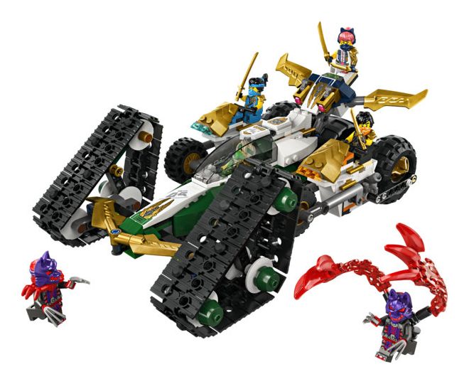 Kombi-Raupe des Ninja-Teams 