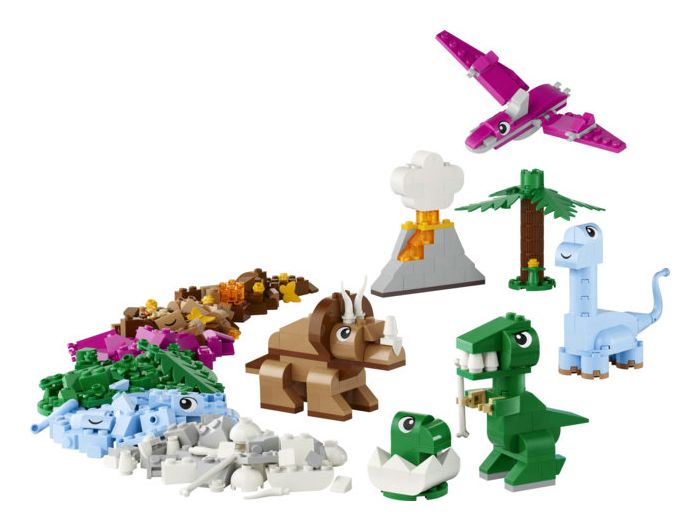 Kreative Dinosaurier 