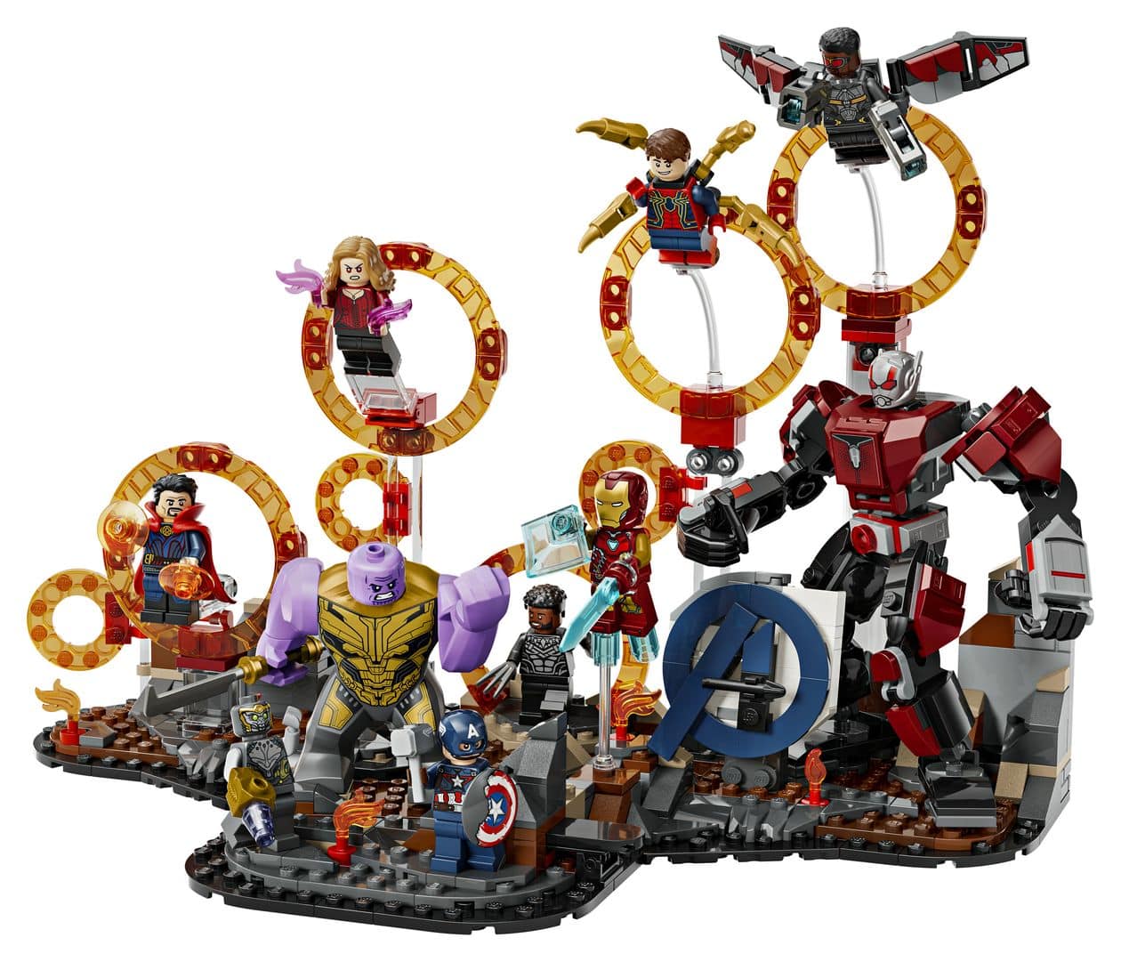 Marvel Avengers Endgame Letzter Showdown Bauset 621 Teile  (Mehrfarbig) 