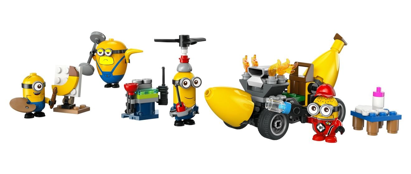 Minions und das Bananen Auto 