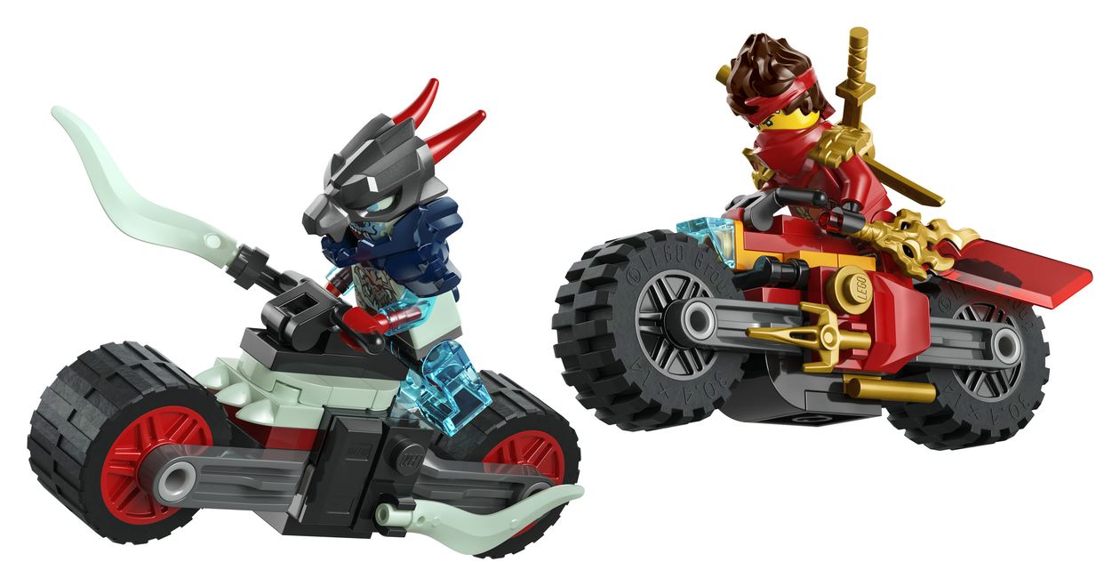 NINJAGO Kais Motorradrennen Bauset 79 Teile  (Mehrfarbig) 