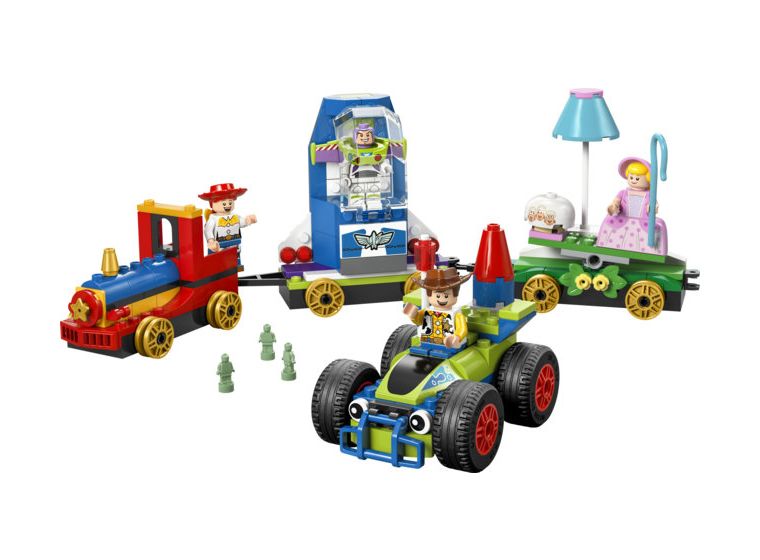 Partyzug und das Auto RC aus Toy Story 