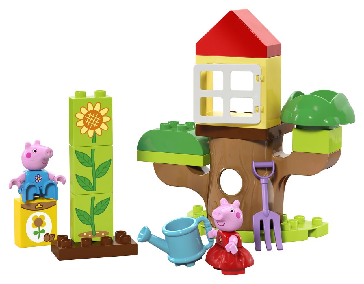 Peppas Garten mit Baumhaus 