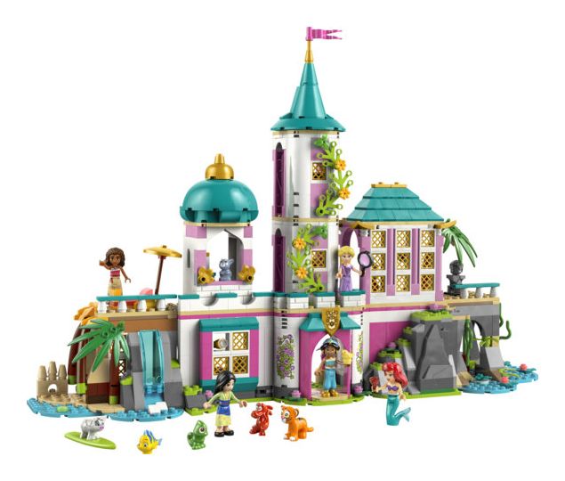 Prinzessinnenschloss mit Haustieren 