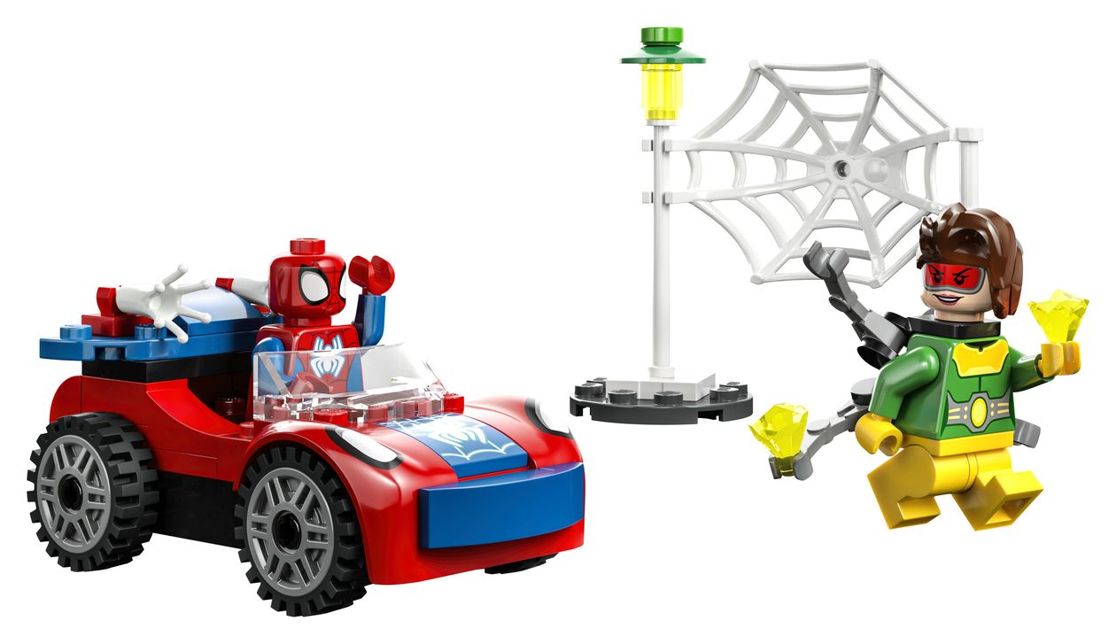 Spider-Mans Auto und Doc Ock 