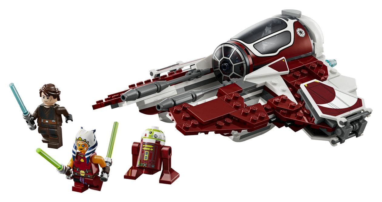 Star Wars Ahsokas Jedi Interceptor Bauset 290 Teile  (Mehrfarbig) 
