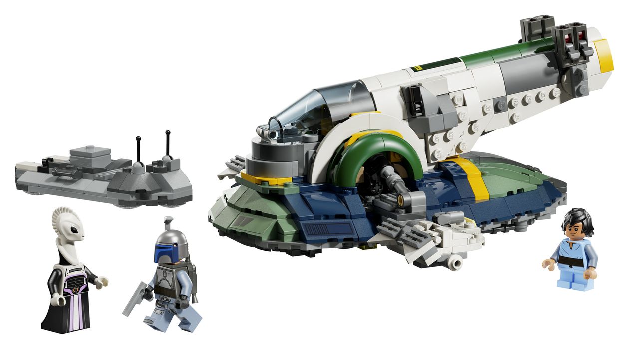 Star Wars Jango Fetts Sternenschiff Bauset 707 Teile  (Mehrfarbig) 