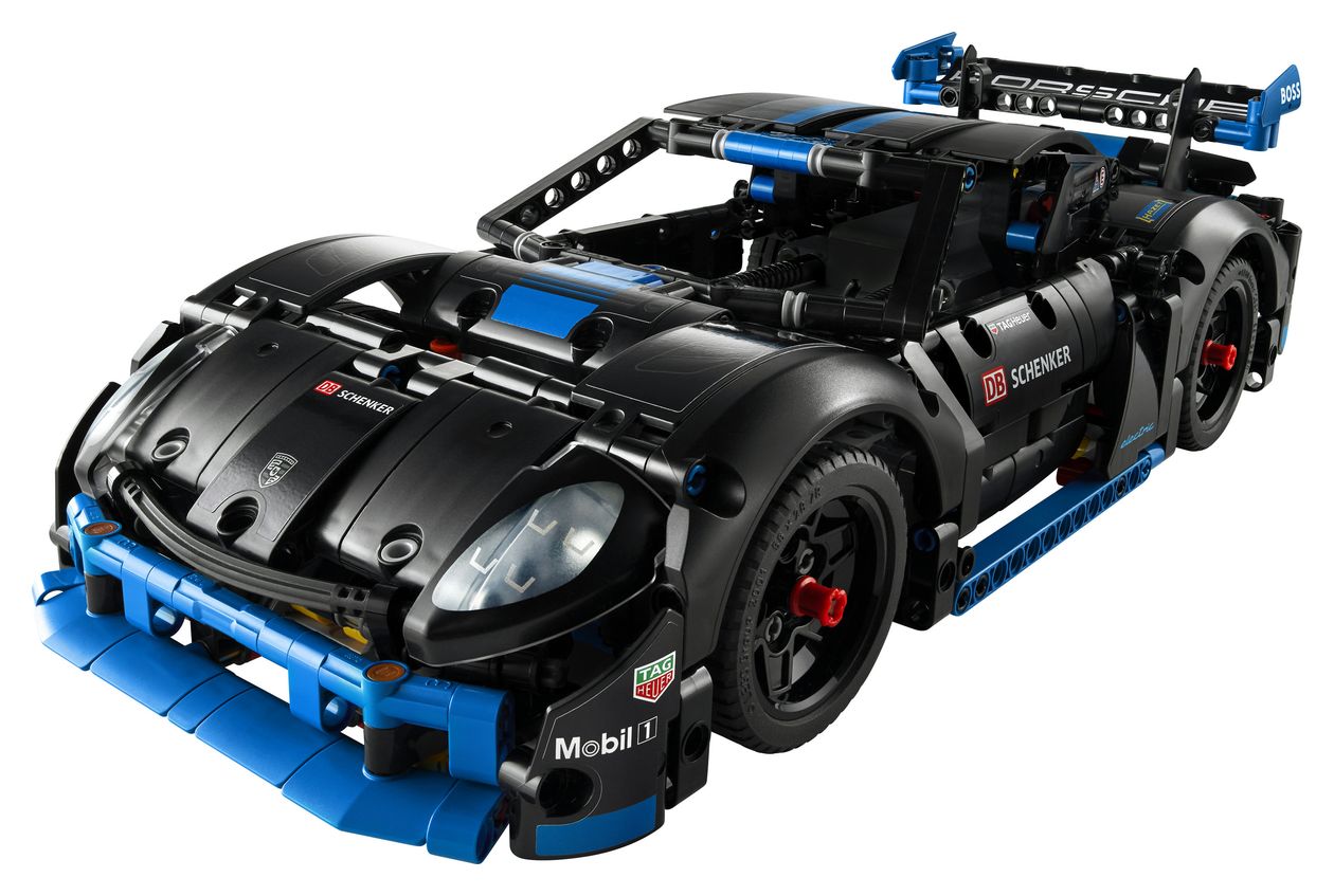 Technic Porsche GT4 e-Performance Rennwagen Bauset 836 Teile  (Mehrfarbig) 