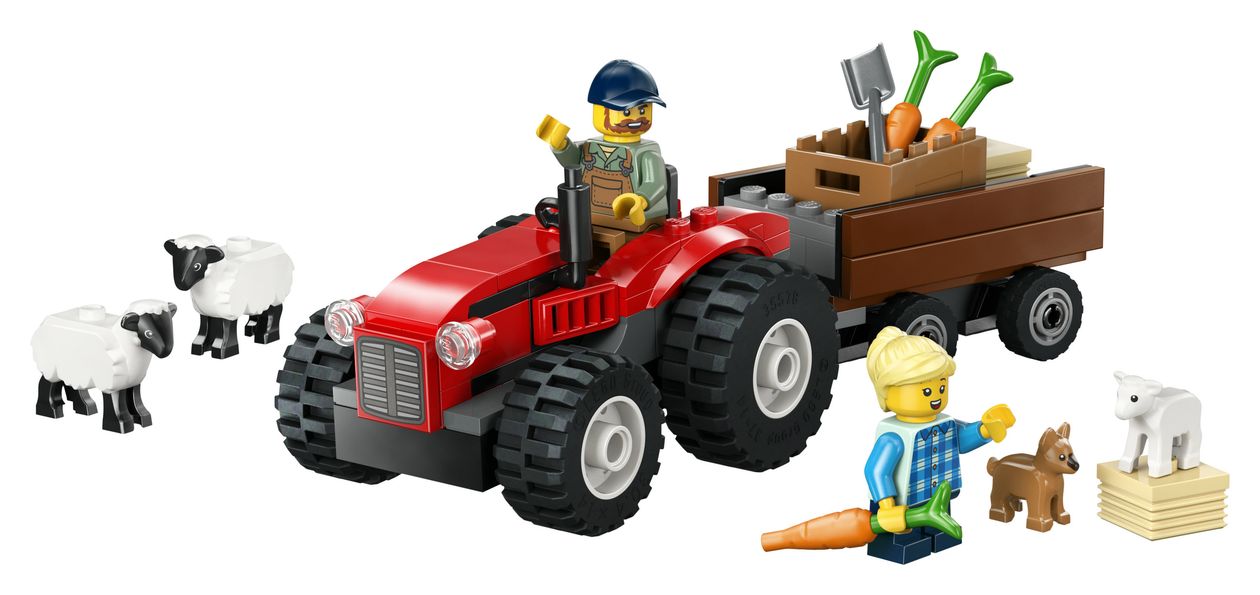 Traktor mit Anhänger 