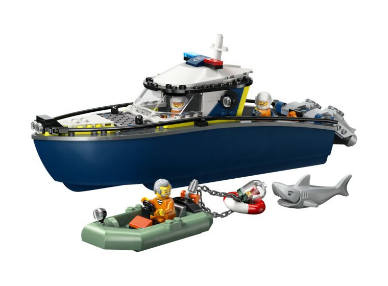 Verfolgungsjagd im Polizeiboot 