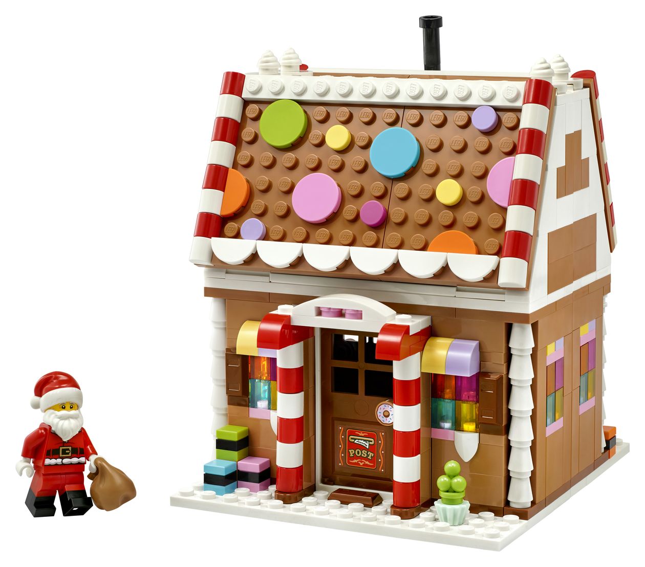 Weihnachtliches Lebkuchenhaus 