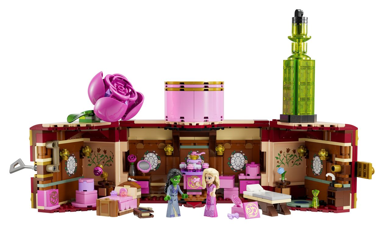 Wicked Glindas und Elphabas Schlafsaal Bauset 740 Teile  (Mehrfarbig) 