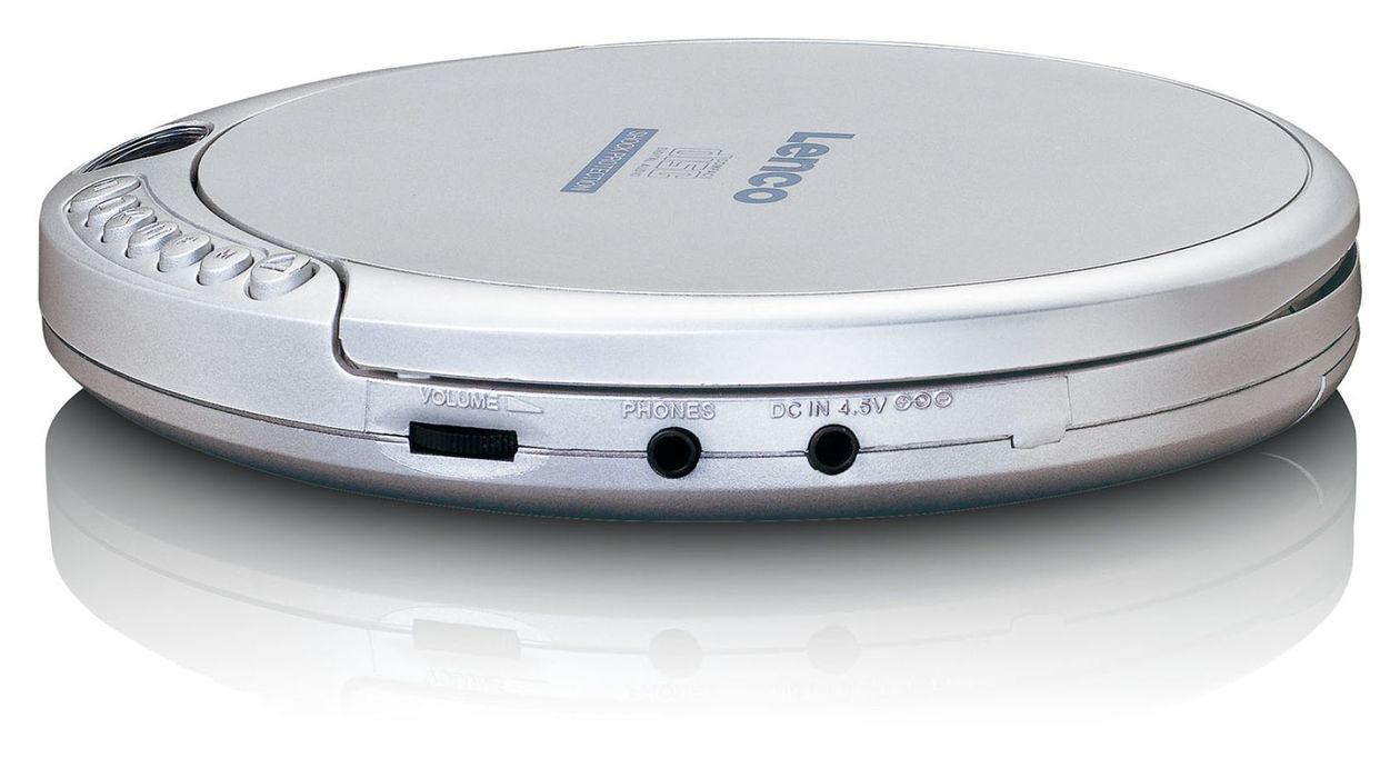 CD-201 portabler CD Payer  (Silber) 