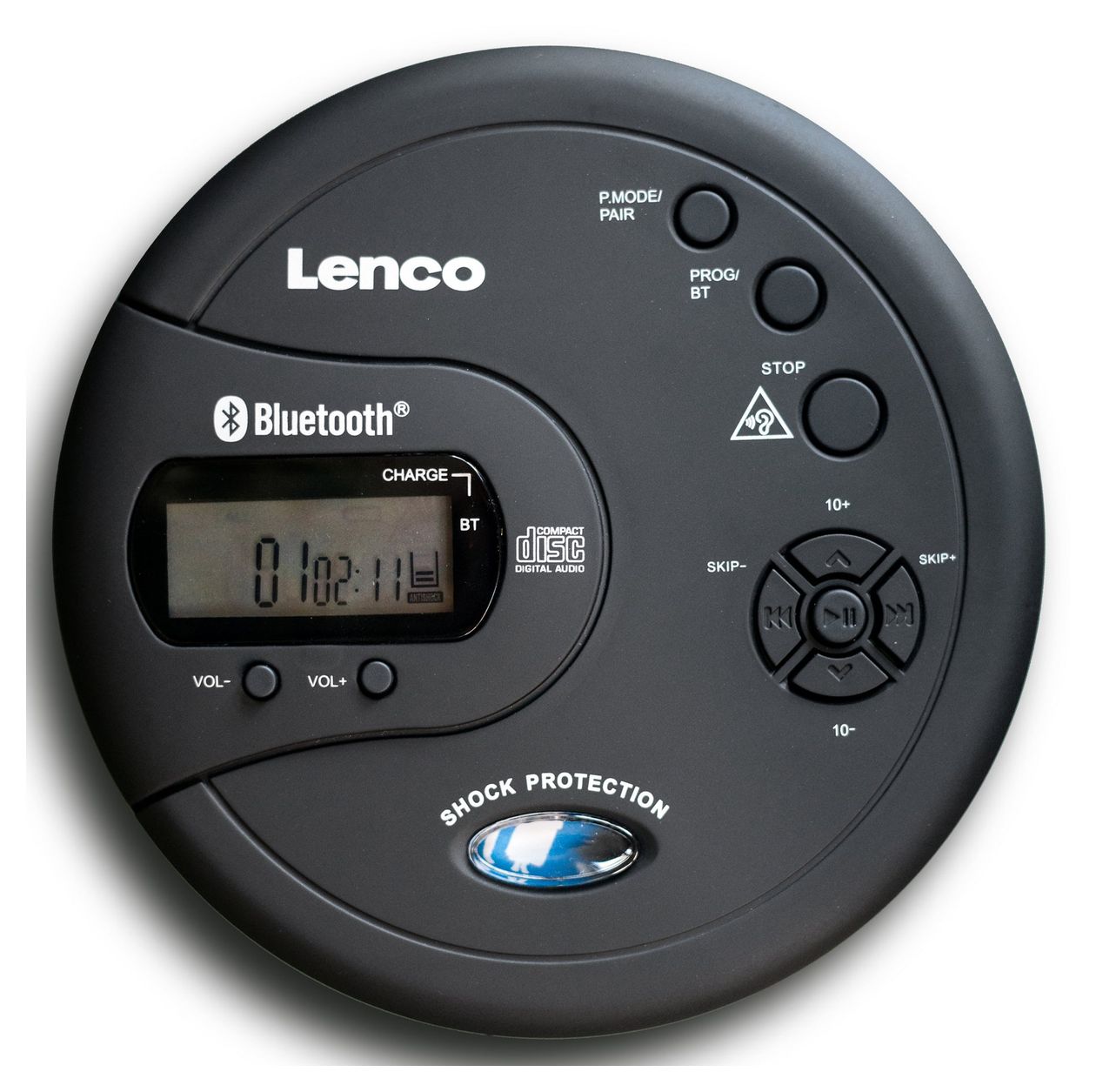 CD-300BK portabler CD Player  (Schwarz) 