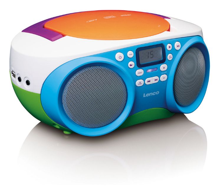 SCD-41 FM, PLL Radio Tragbar  (Mehrfarbig) 