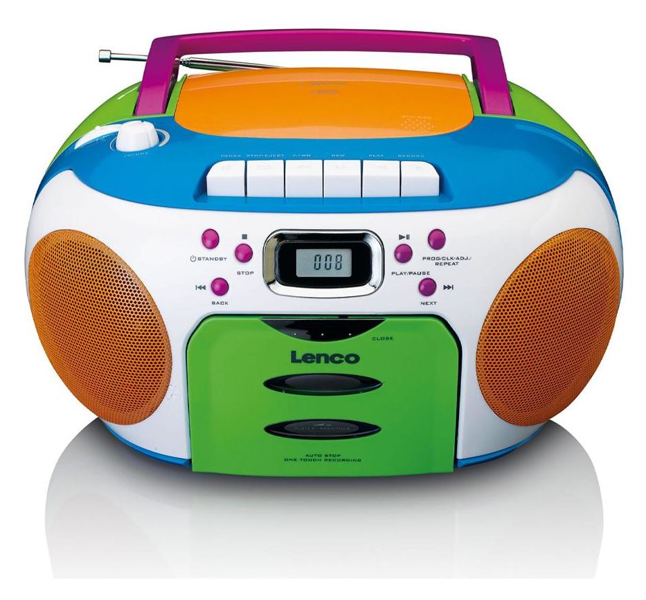 SCD-971 Kinderradio CD Player FM Radio  (Mehrfarbig) 