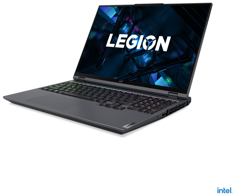 Legion 5 Pro Quad HD Notebook 40,6 cm (16 Zoll) 16 GB Ram 512 GB SSD Windows 11 Pro Intel® Core™ i7 2,3 GHz (Storm Grey, Black) 