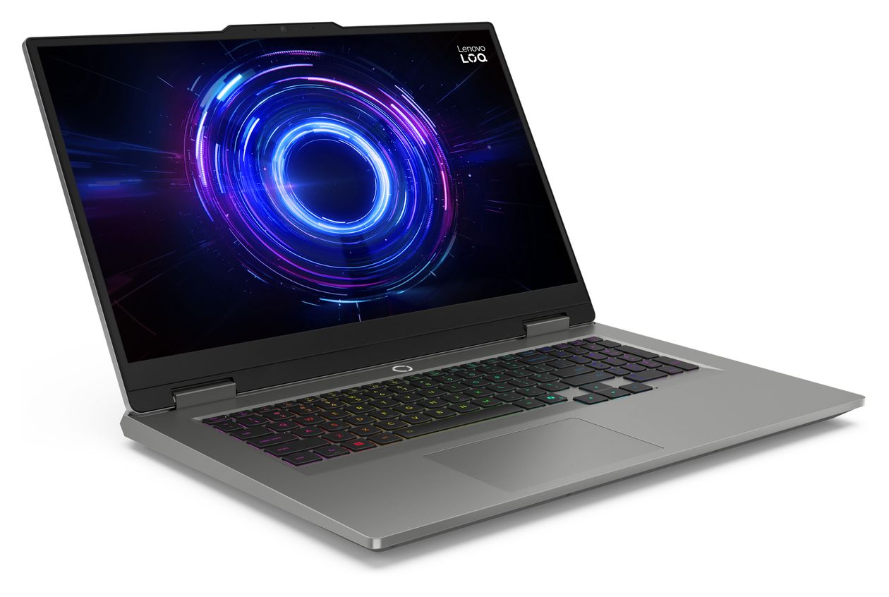 LOQ 17IRX10 Full HD Notebook 43,9 cm (17.3 Zoll) 1920 x 1080 Pixel 512 GB SSD Windows 11 Home Intel® Core™ i7 max. 5,5 GHz  (Grau) 