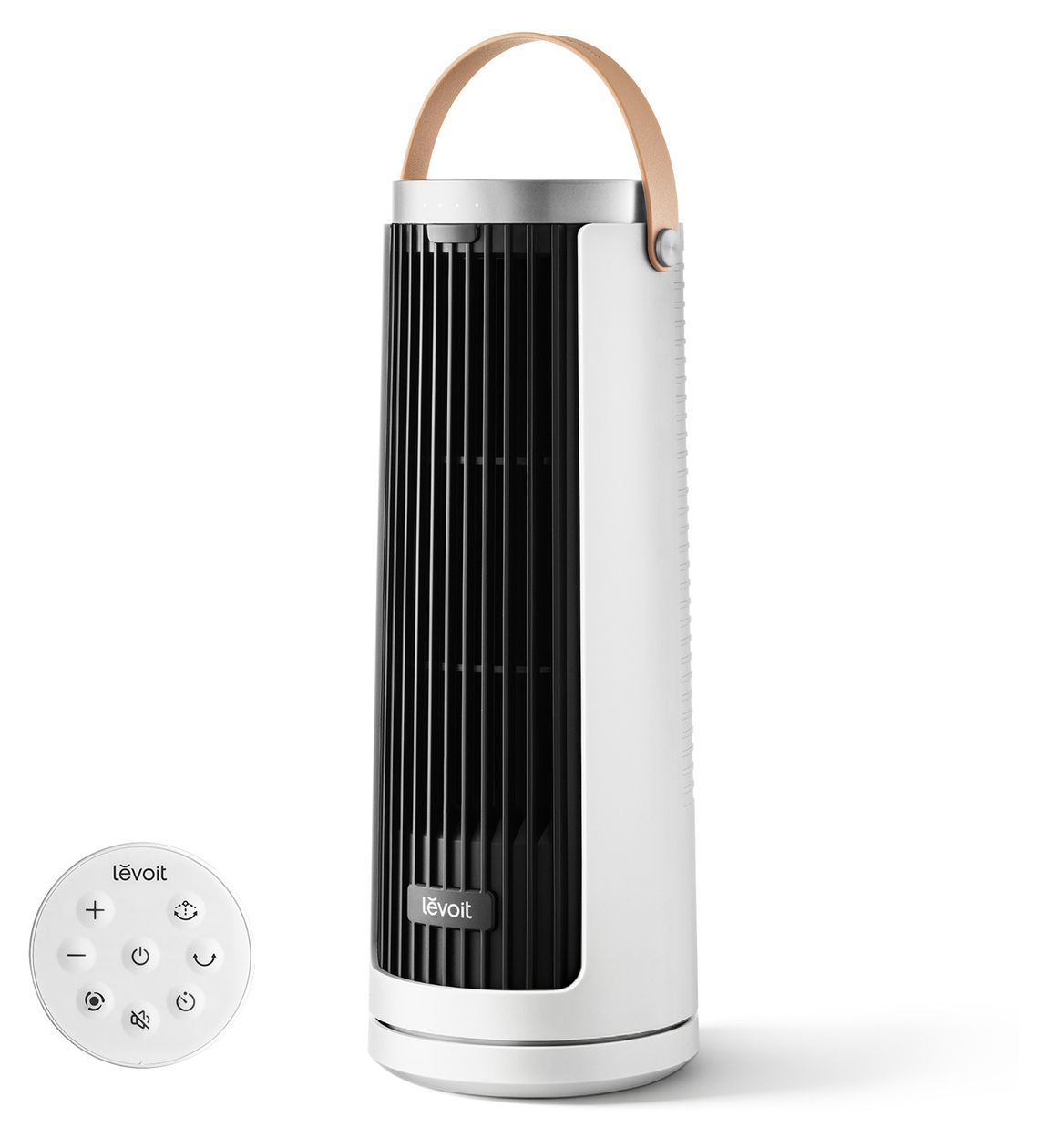 LTF-F132B-WEUR Turmventilator Tisch, Flur 20 dB  (Schwarz, Weiß) 