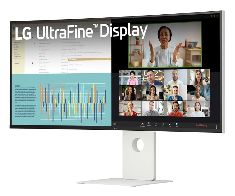40U990A-W WUHD Monitor 101,6 cm (40 Zoll) 21:9 5 ms 450 cd/m²  (Schwarz) 