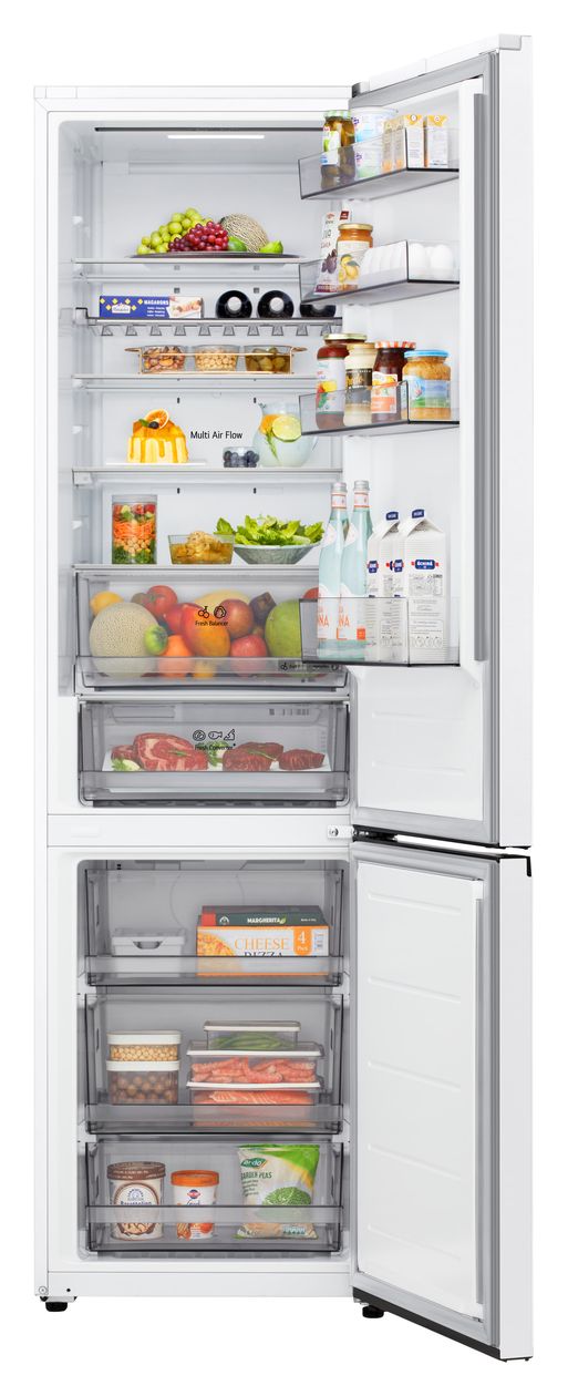 GBBS322BSW 262 l / 113 l Kühl-Gefrierkombi freistehend NoFrost 139 kWh Jahr  (Weiß) 