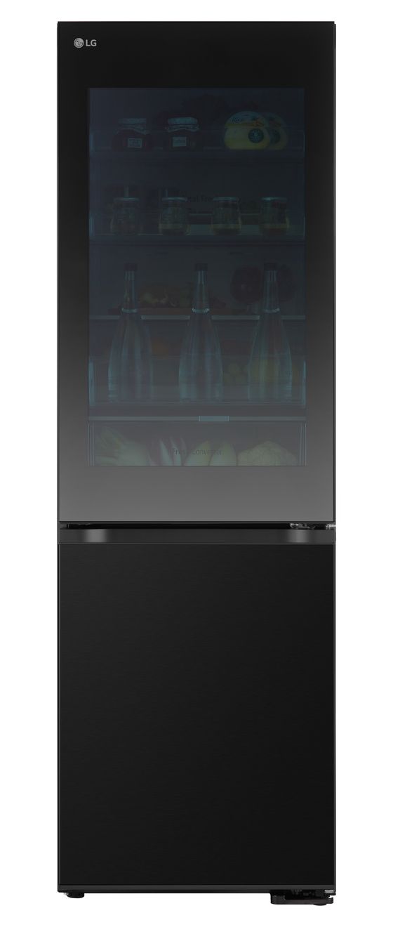 GBG5160CEV 239 l / 110 l Kühl-Gefrierkombi freistehend NoFrost 172 kWh Jahr  (Schwarz) 