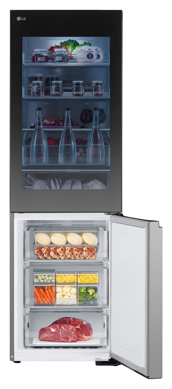 GBG5160CPY 239 l / 110 l Kühl-Gefrierkombi freistehend NoFrost 172 kWh Jahr  (Silber) 