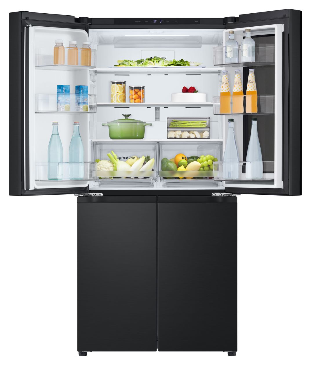 GMV860EPDE Side-by-Side Kühl-/ Gefrierkombination 321 l / 209 l 314 kWh NoFrost 1787 mm x 835 mm  (Schwarz) 