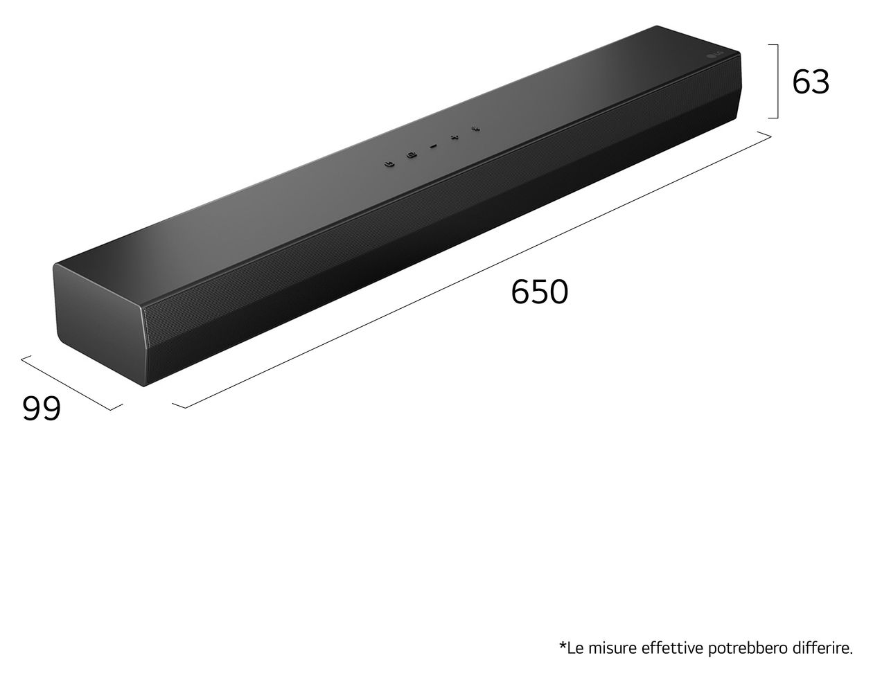 S20A Soundbar 50 W 2.0 Kanäle  (Schwarz) 