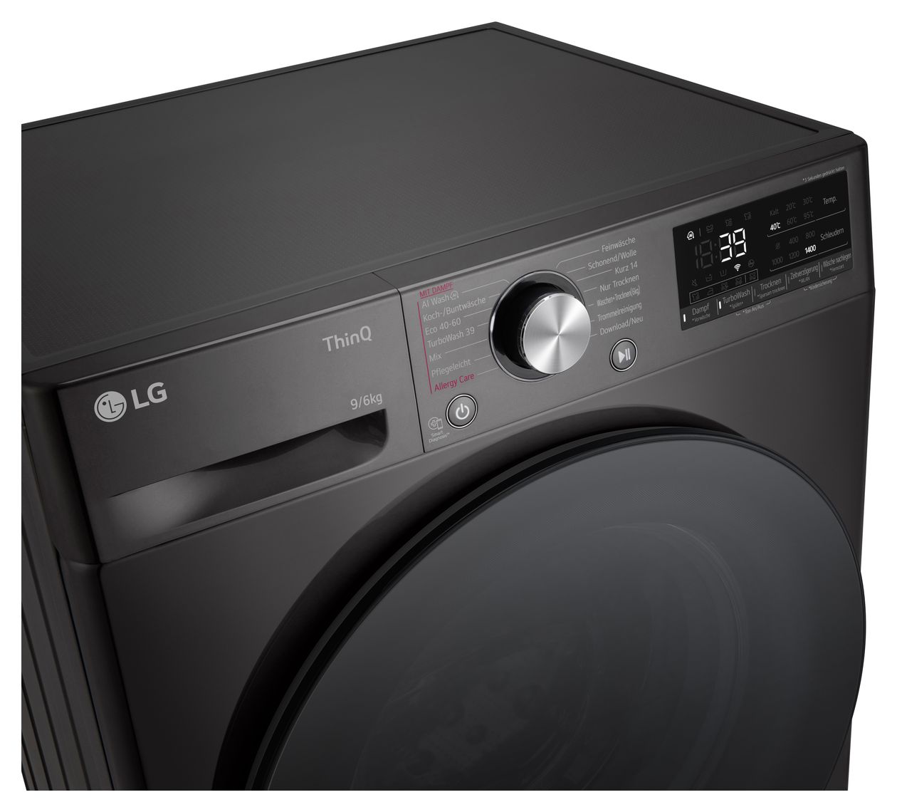W4WR7096YB 9 kg 6 kg Waschtrockner 1400 U/min 