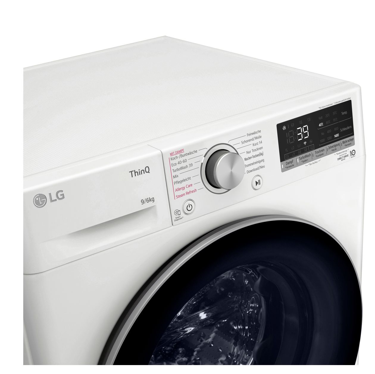 W4WV90961C 9 kg 6 kg Waschtrockner 1400 U/min 