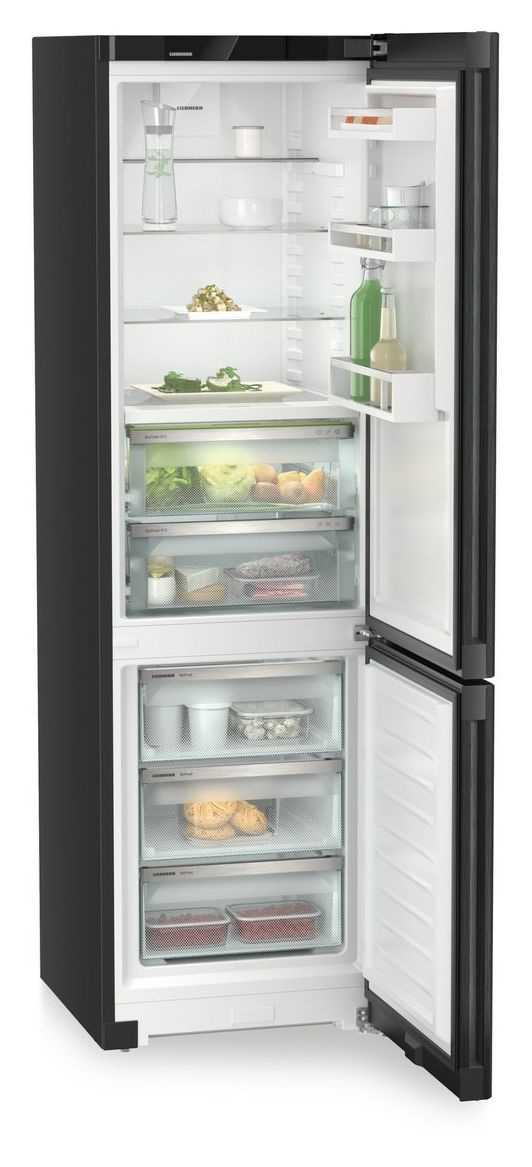 CBNbdc573i-22 258 l / 103 l Kühl-Gefrierkombi freistehend NoFrost 181 kWh Jahr  (Schwarz) 