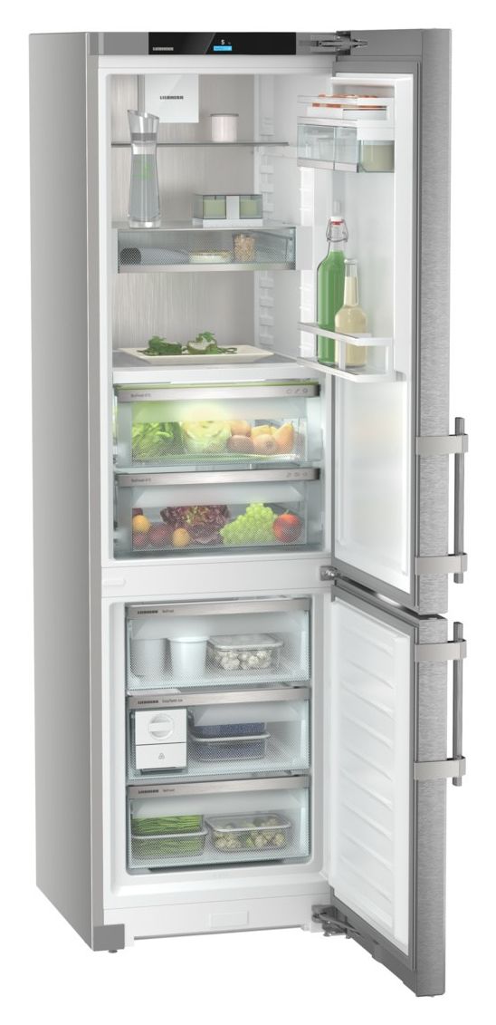 CBNsda575i-22 259 l / 103 l Kühl-Gefrierkombi freistehend NoFrost 116 kWh Jahr  (Silber) 