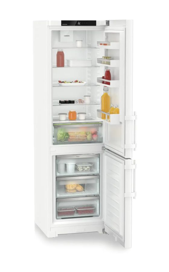 CNc5713-20 pure 268 l / 103 l Kühl-Gefrierkombi freistehend NoFrost 162 kWh Jahr  (Weiß) 