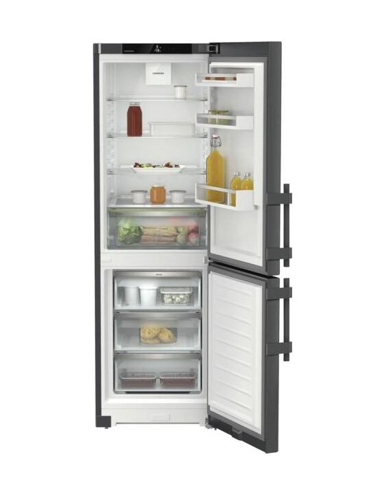 CNdgc5213-20 227 l / 103 l Kühl-Gefrierkombi freistehend NoFrost 161 kWh Jahr  (Dunkles Grau) 