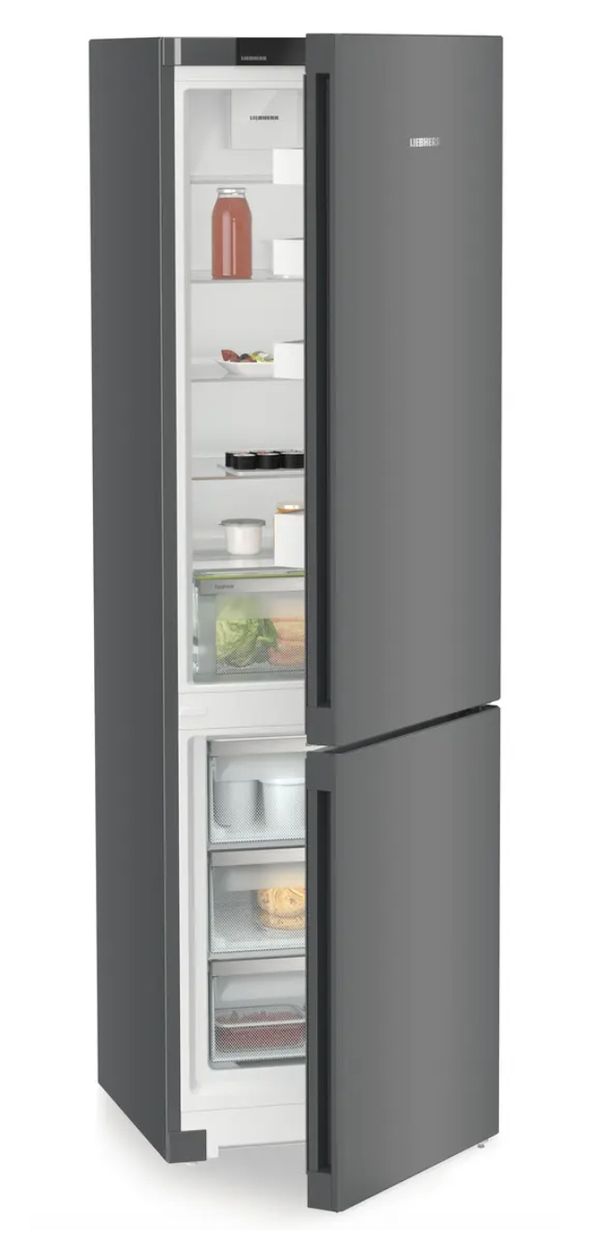 CNdgc5703-20 Pure 268 l / 103 l Kühl-Gefrierkombi freistehend NoFrost 162 kWh Jahr  (Grau) 