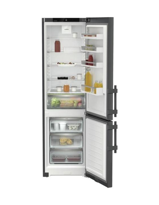 CNdgc5713-20 268 l / 103 l Kühl-Gefrierkombi freistehend NoFrost 162 kWh Jahr  (Dunkles Grau) 