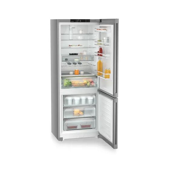 CNsfa7723-20 Plus 348 l / 138 l Kühl-Gefrierkombi freistehend NoFrost 118 kWh Jahr  (Silber) 