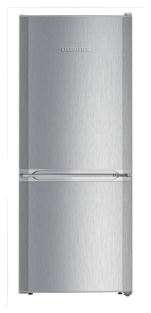 CUele2331-26 157 l / 54 l Kühl-Gefrierkombi freistehend 193 kWh Jahr  (Silber) 