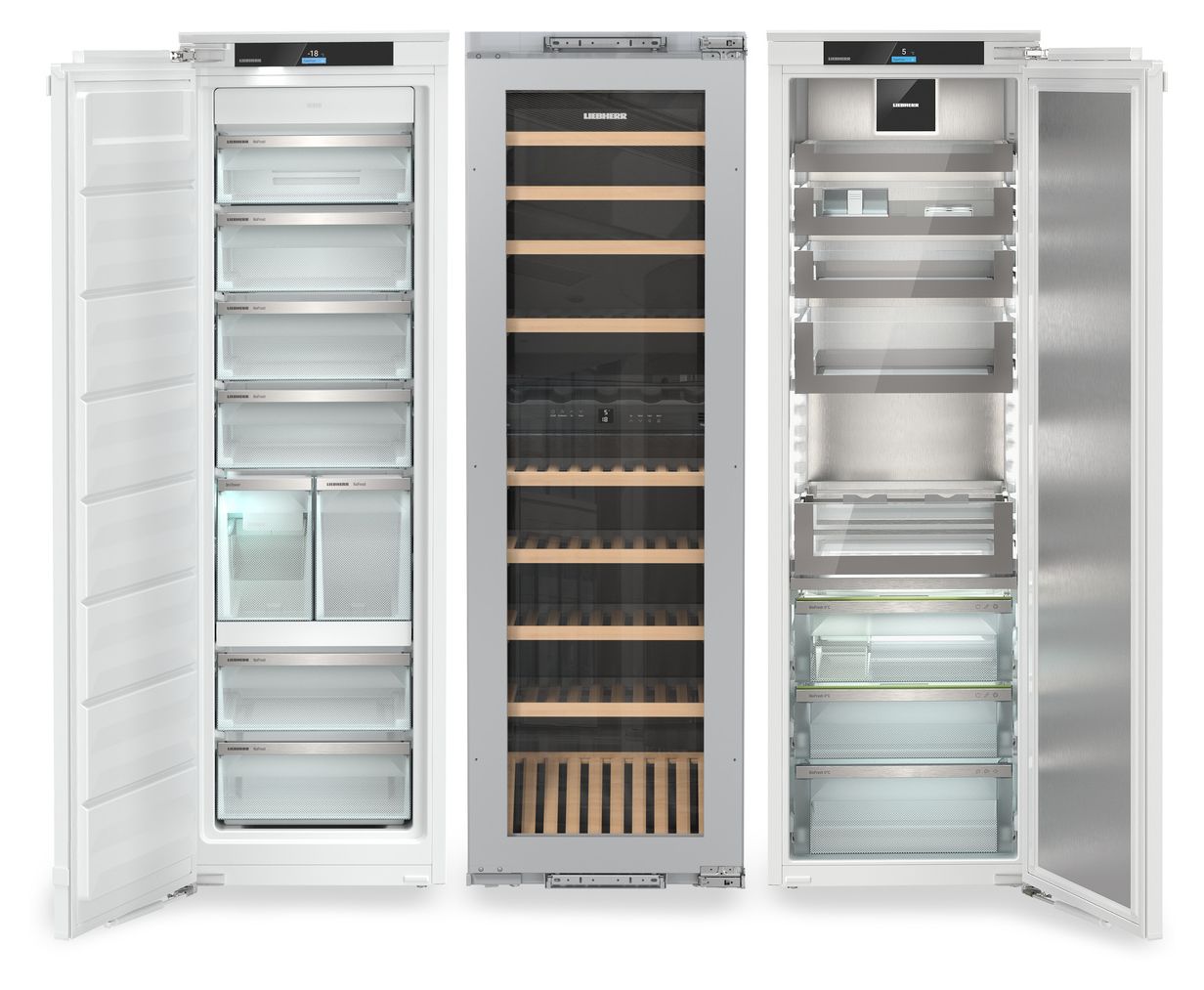 IXRFW5170-22 Peak BioFresh 297 l / 129 l Einbau Kühl-/Gefrierkombination NoFrost 